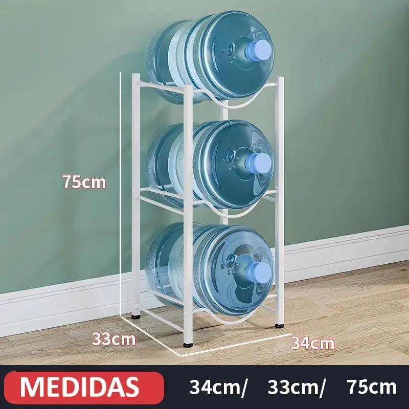 ESTANTE ORGANIZADOR PARA 3 BIDONES DE AGUA DE 20 LITROS - 2