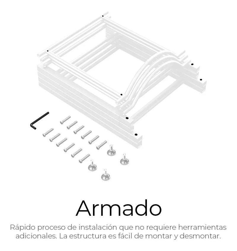 ESTANTE ORGANIZADOR PARA 3 BIDONES DE AGUA DE 20 LITROS - 8