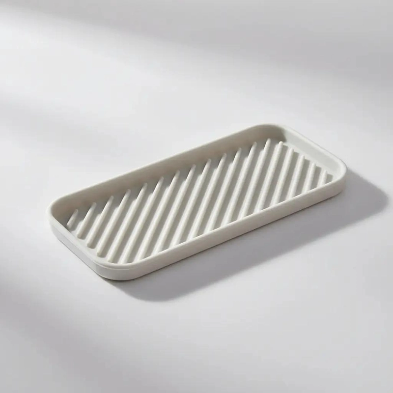 SOPORTE DE SILICONA PARA ESPONJA DE COCINA Y BAÑO - 4