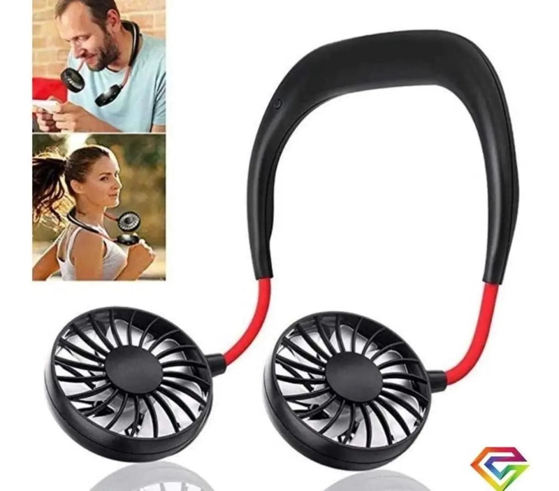 VENTILADOR PORTATIL PARA CUELLO CON TRES VELOCIDADES - 2
