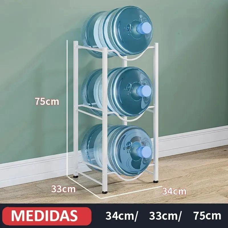 ESTANTE ORGANIZADOR PARA 3 BOTELLONES DE AGUA DE 20 LITROS - 2