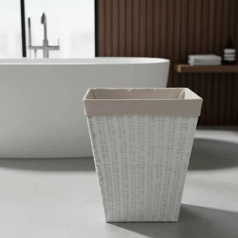 CANASTO ORGANIZADOR DE FIBRAS NATURALES PARA ROPA Y JUGUETES - 1