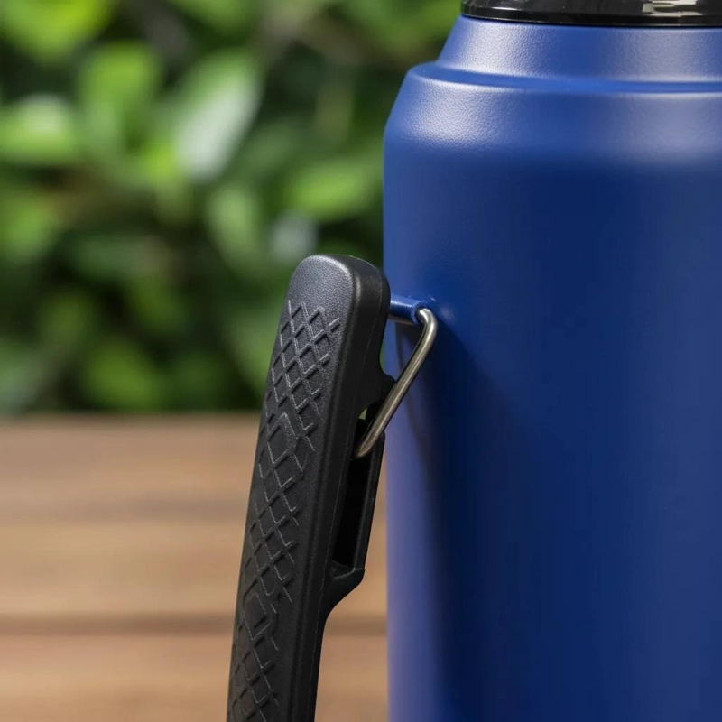 TERMO Y MATERO DE ACERO INOXIDABLE 1.2L CON BOMBILLA - 6