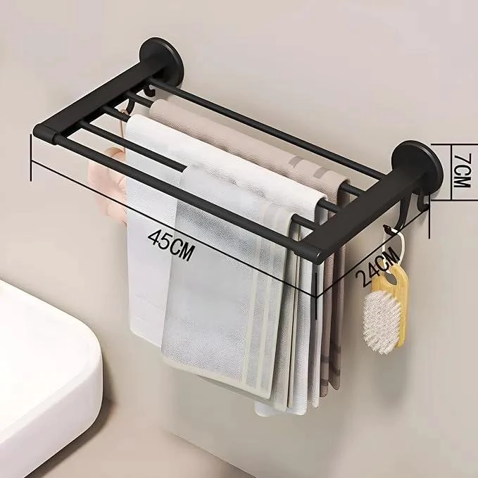 ORGANIZADOR DE BAÑO COMPACTO PARA TOALLAS Y ACCESORIOS - 2