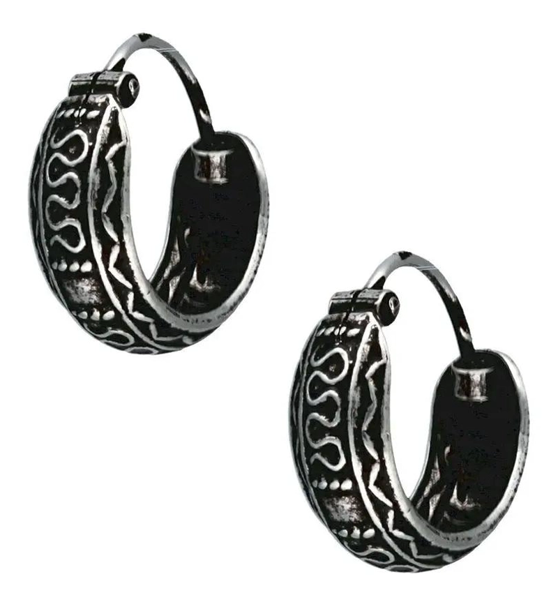 AROS DE PLATA 925 MINI ARGOLLA E TNICA DE 12MM - 1