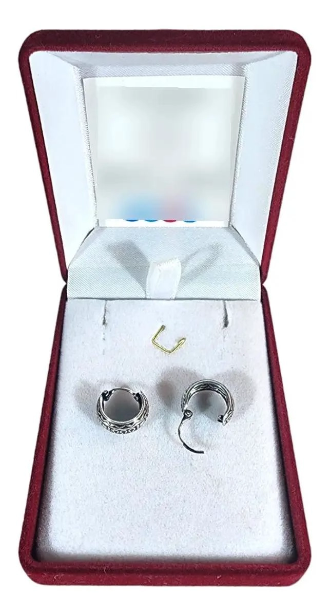 AROS DE PLATA 925 MINI ARGOLLA E TNICA DE 12MM - 2