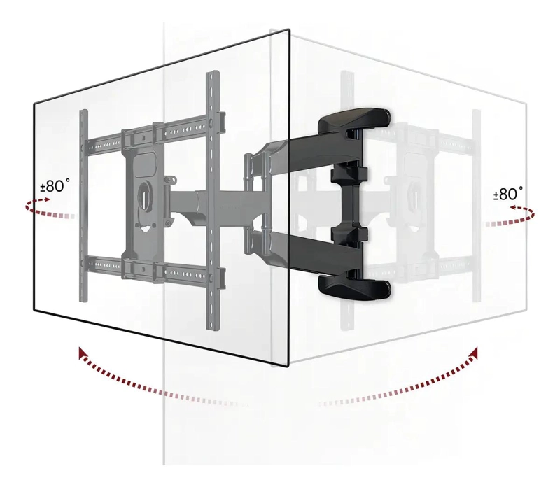 SOPORTE ARTICULADO PARA TV DE 55 A 85 PULGADAS GIRATORIO - 10