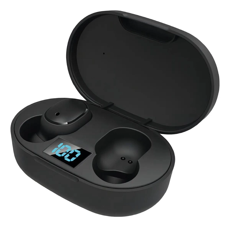AUDIFONOS IN-EAR BLUETOOTH CON MICROFONO Y ESTUCHE DE CARGA - 1
