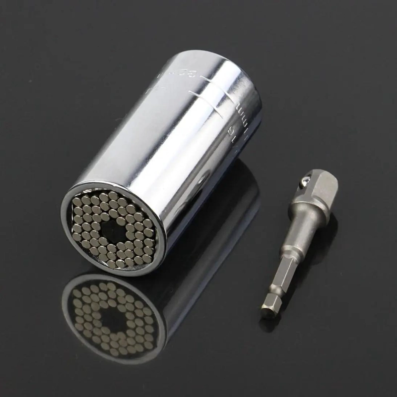 LLAVE COMBINADA AJUSTABLE DE ACERO - 5