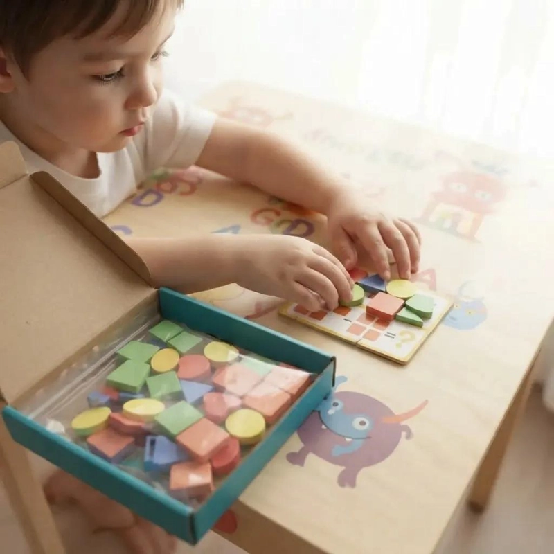 ROMPECABEZAS DIDACTICO DE MADERA CON 30 PIEZAS PARA NIÑOS - 1