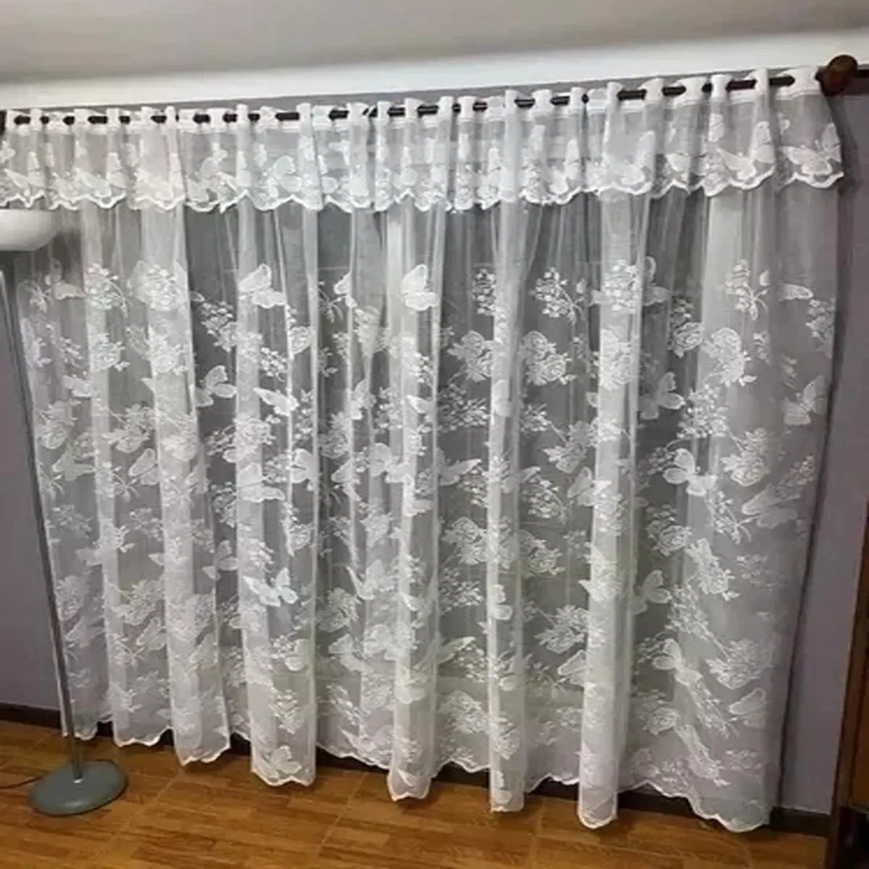 SET DE VISILLO 2 PAÑOS DE 3 METROS PARA VENTANAS - 5