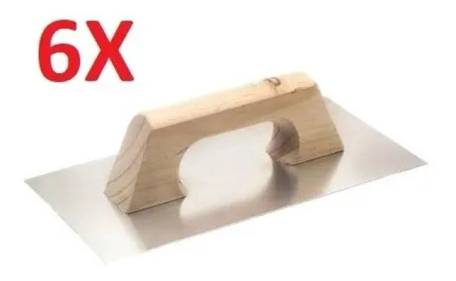 LLANA LISA 300 X 150 MM PACK 6 UNIDADES - 1