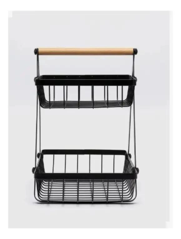 RACK ORGANIZADOR DE ALIMENTOS Y FRUTAS DESMONTABLE - 4