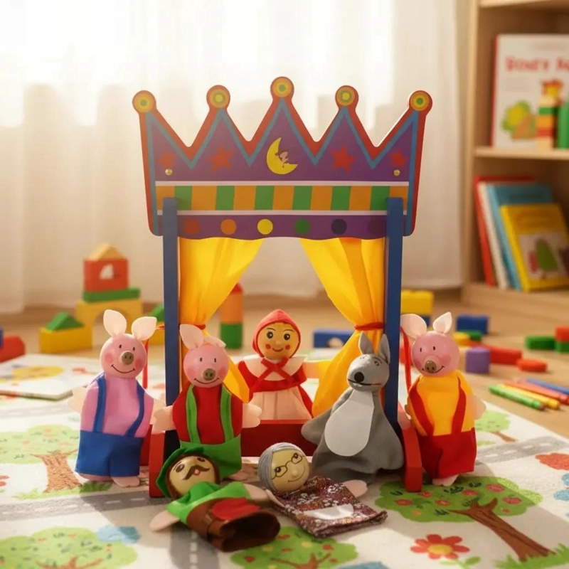 TEATRO DE TITERES PARA NIÑOS ESTIMULA LA CREATIVIDAD - 1
