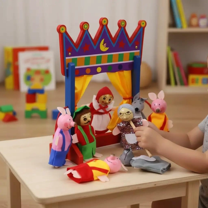 TEATRO DE TITERES PARA NIÑOS ESTIMULA LA CREATIVIDAD - 5