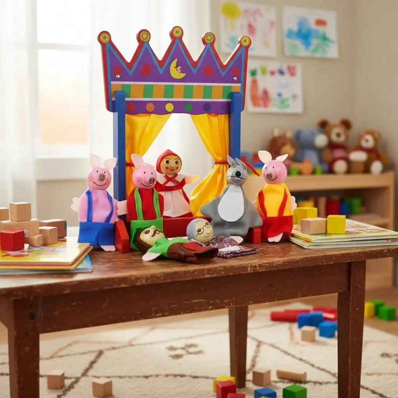 TEATRO DE TITERES PARA NIÑOS ESTIMULA LA CREATIVIDAD - 7