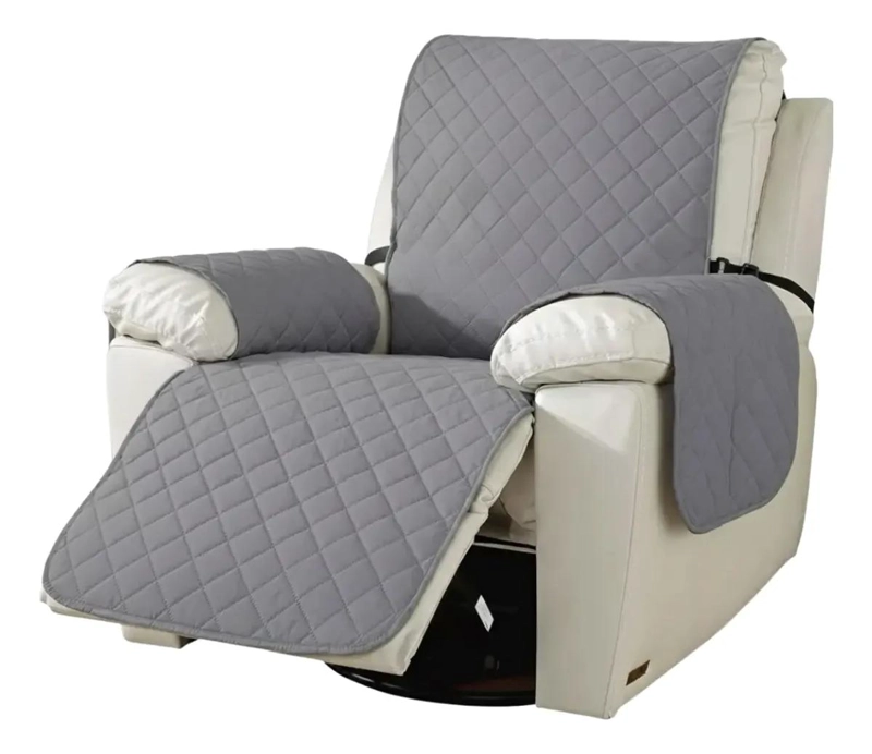 FUNDA PROTECTORA IMPERMEABLE PARA SOFA DE 1 PLAZA RESISTENTE Y DURADERA - 1