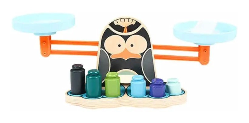 JUEGO DE EQUILIBRIO DE MADERA PARA NIÑOS COLORIDO - 4