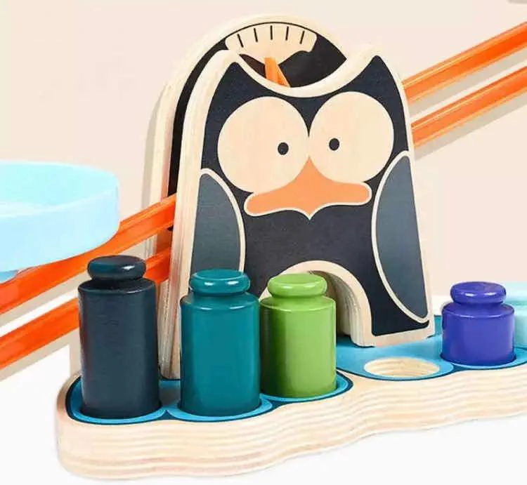 JUEGO DE EQUILIBRIO DE MADERA PARA NIÑOS COLORIDO - 5