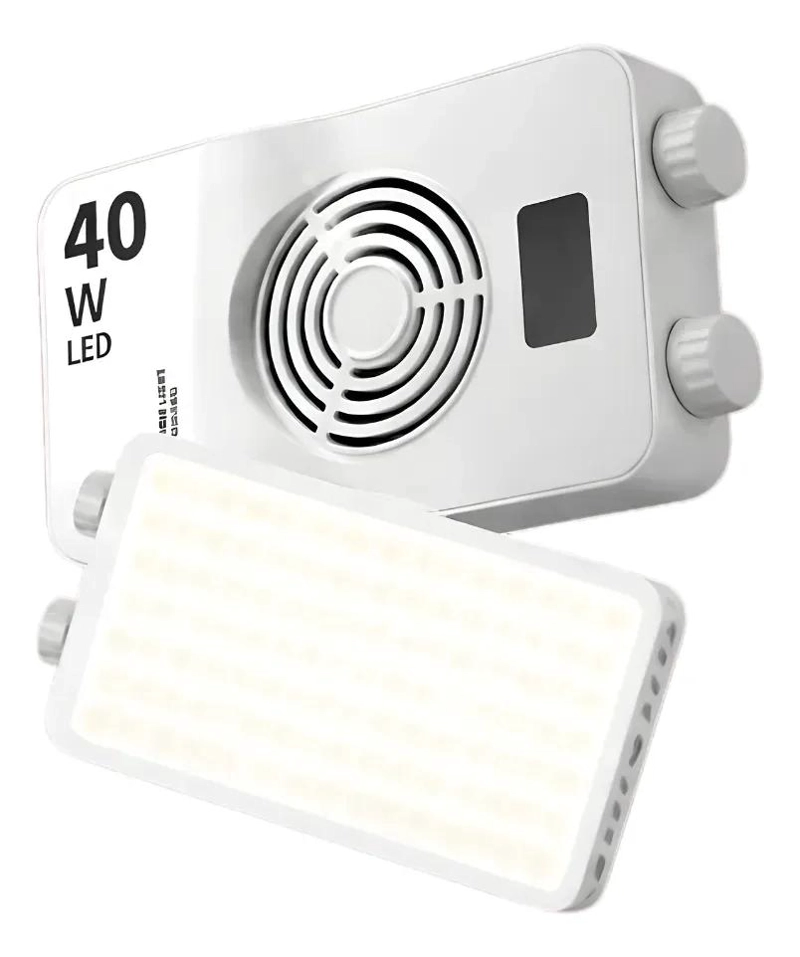 PANEL LED PORTATIL CON LUZ FRIA, NEUTRA Y CALIDA PARA FOTOGRAFIA - 1