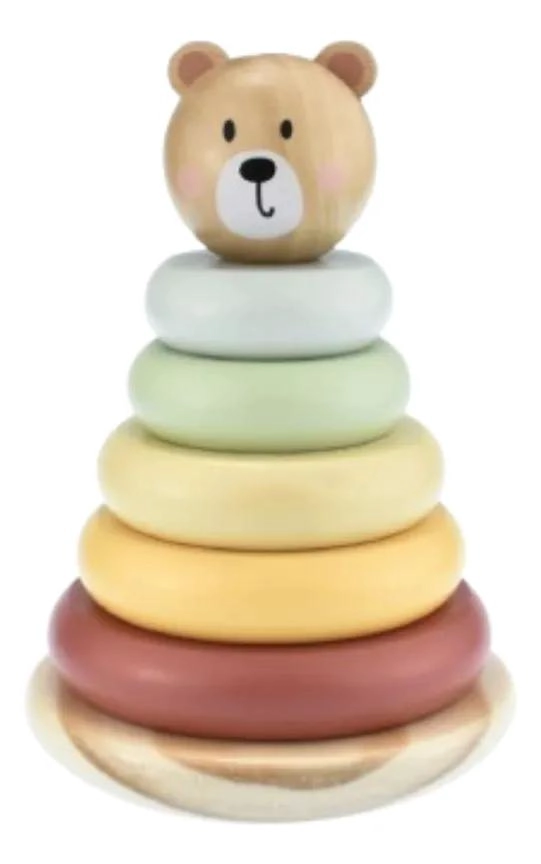 TORRE APILABLE DE ANILLAS PARA BEBE S DE 1 AÑO - 2