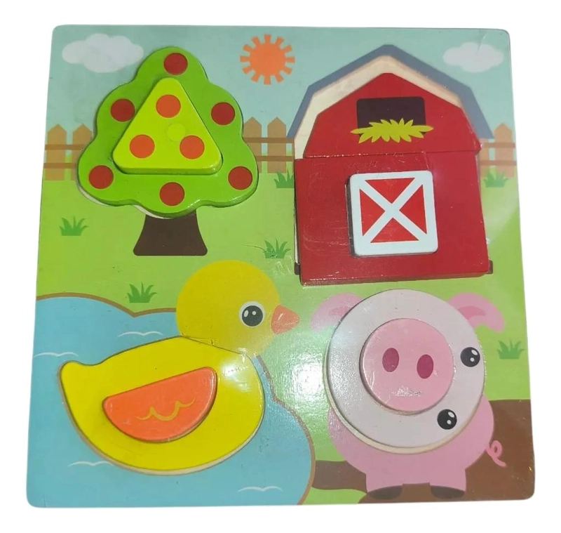ROMPECABEZAS DE MADERA SURTIDOS PARA NIÑOS PACK DE 2 - 2