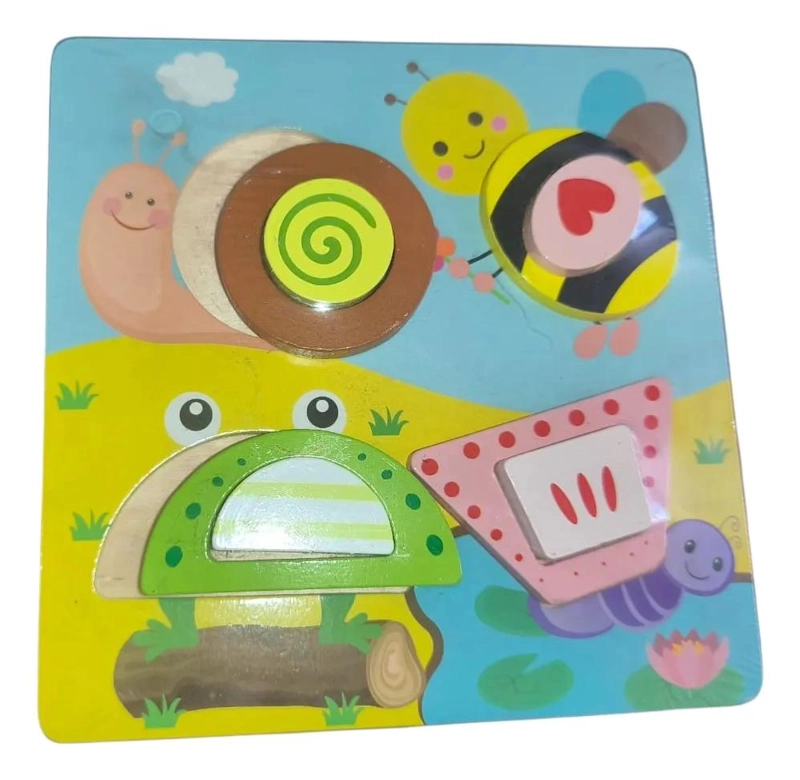 ROMPECABEZAS DE MADERA SURTIDOS PARA NIÑOS PACK DE 2 - 5