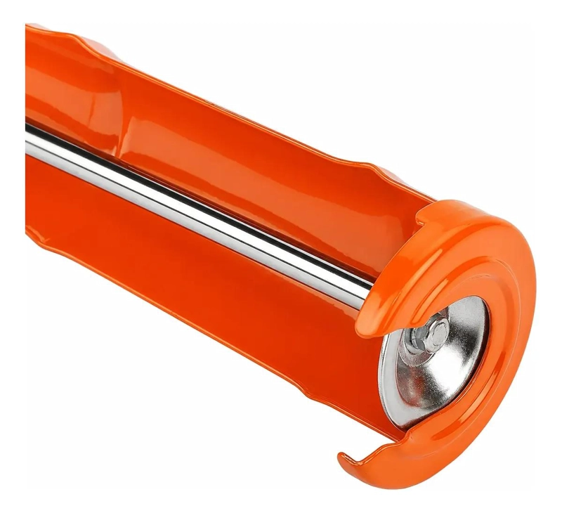 PISTOLA APLICADORA METALICA PROFESIONAL PARA SILICONA Y SELLADORES - 5