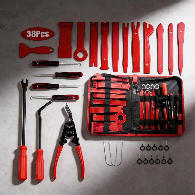 KIT HERRAMIENTAS DESMONTAJE AUDIO 19 PIEZAS - 1