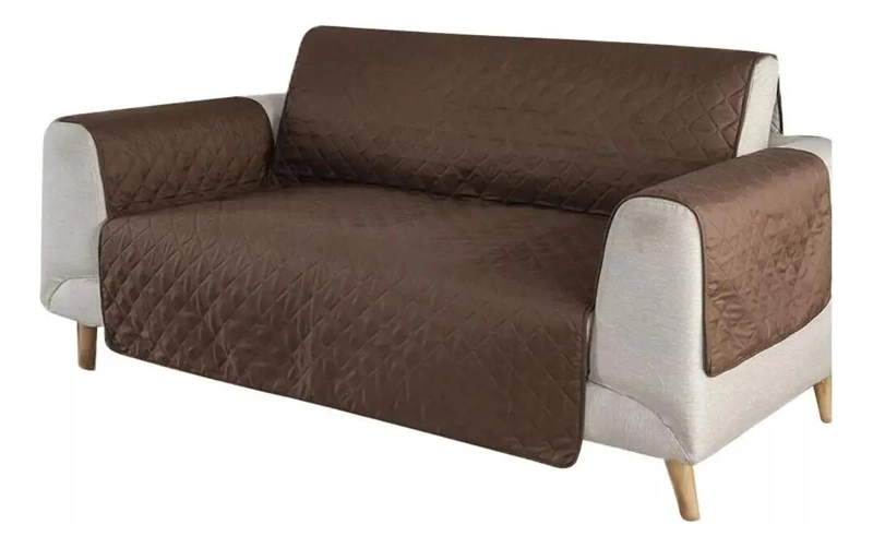 FUNDA PROTECTORA IMPERMEABLE PARA SOFA DE TRES CUERPOS - 1