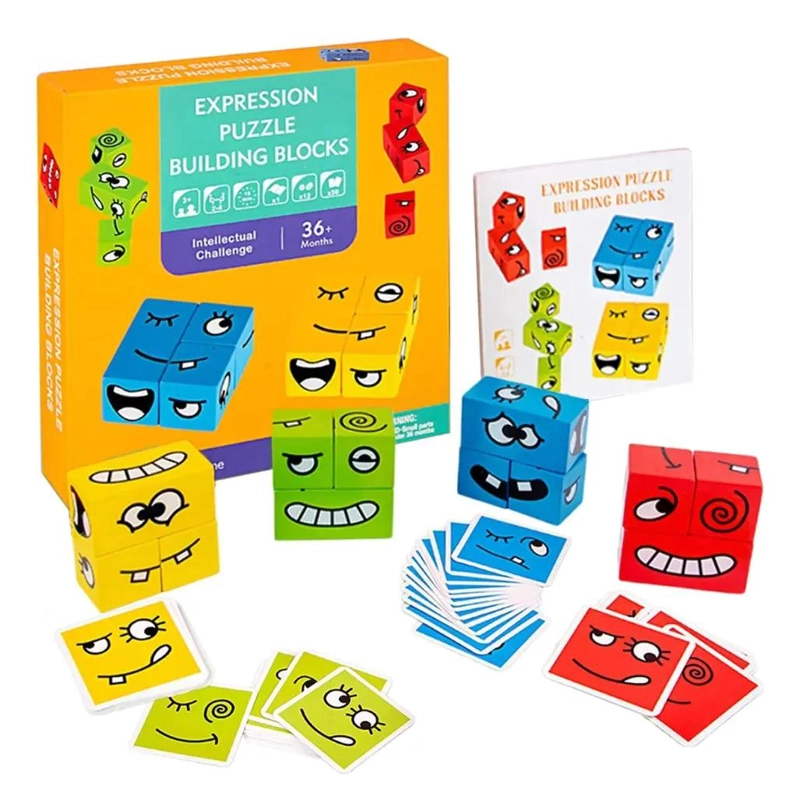 JUEGO DIDACTICO MONTESSORI DE BLOQUES PARA NIÑOS - 6