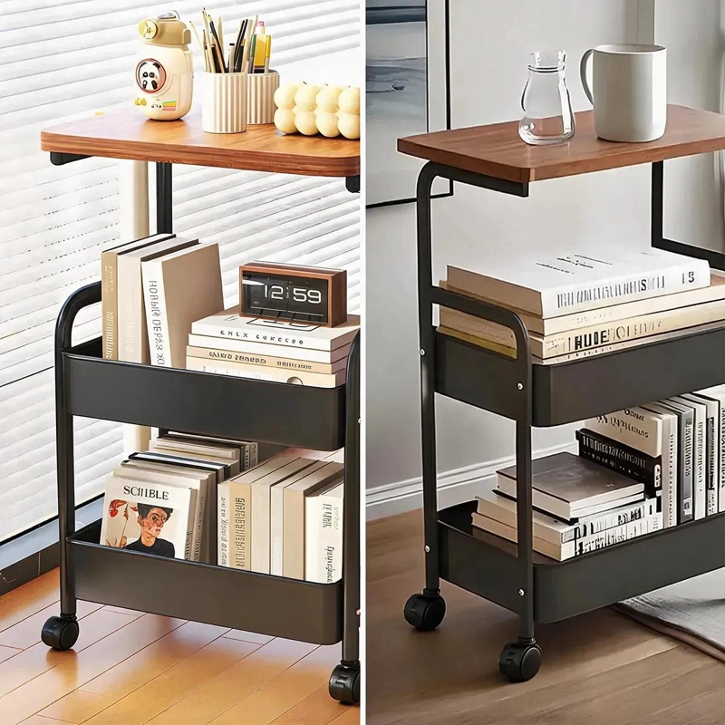 CARRITO ORGANIZADOR DE COCINA CON RUEDAS Y 3 NIVELES - 4