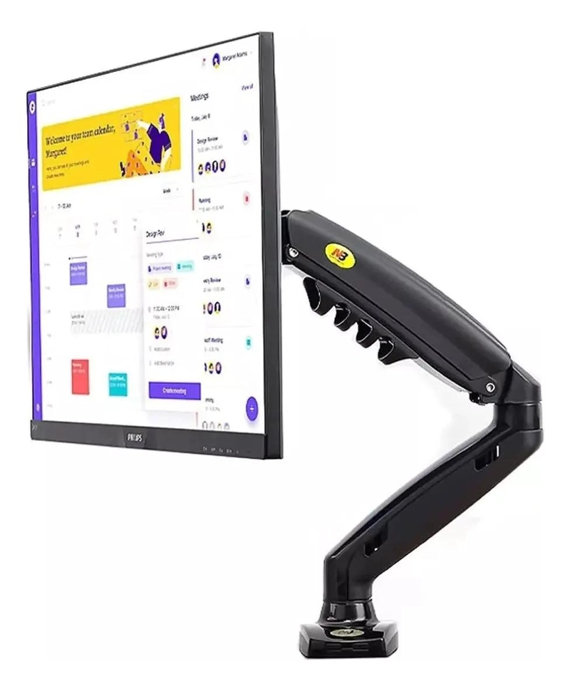 SOPORTE DE MESA PARA MONITORES DE 17 A 30 PULGADAS CON BRAZO AJUSTABLE - 1