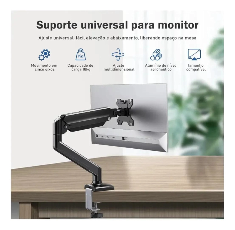 SOPORTE DE MESA PARA TV Y MONITOR DE 17 A 30 PULGADAS - 1