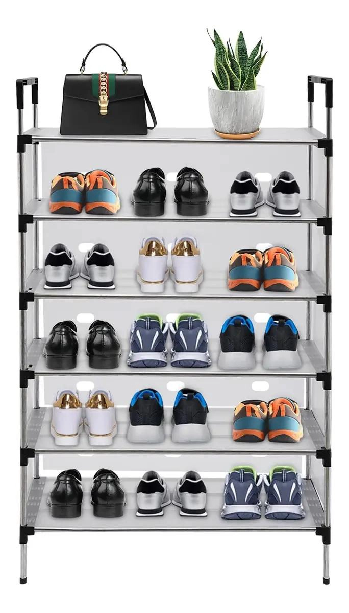 ZAPATERO ORGANIZADOR DE 5 NIVELES CON PUERTA ANTIPOLVO - 2