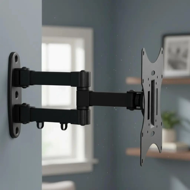 SOPORTE UNIVERSAL INCLINABLE Y GIRATORIO PARA TV DE 23 A 42 PULGADAS - 10