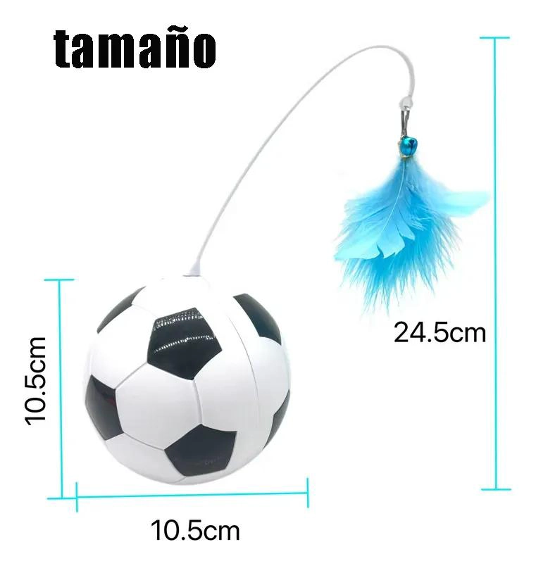 JUGUETE INTERACTIVO PARA GATOS CON DISPENSADOR DE COMIDA - 3