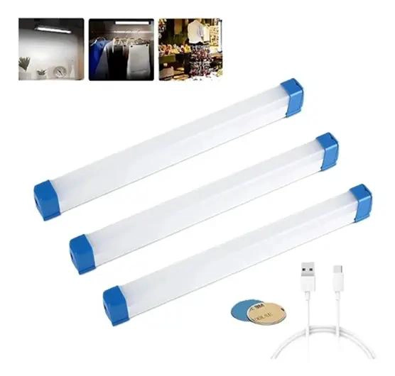 BARRA DE LUZ LED RECARGABLE PORTATIL DE 32 CM - 1