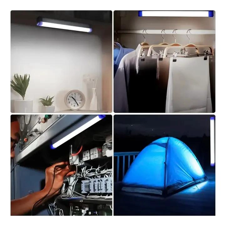 BARRA DE LUZ LED RECARGABLE PORTATIL DE 32 CM - 4