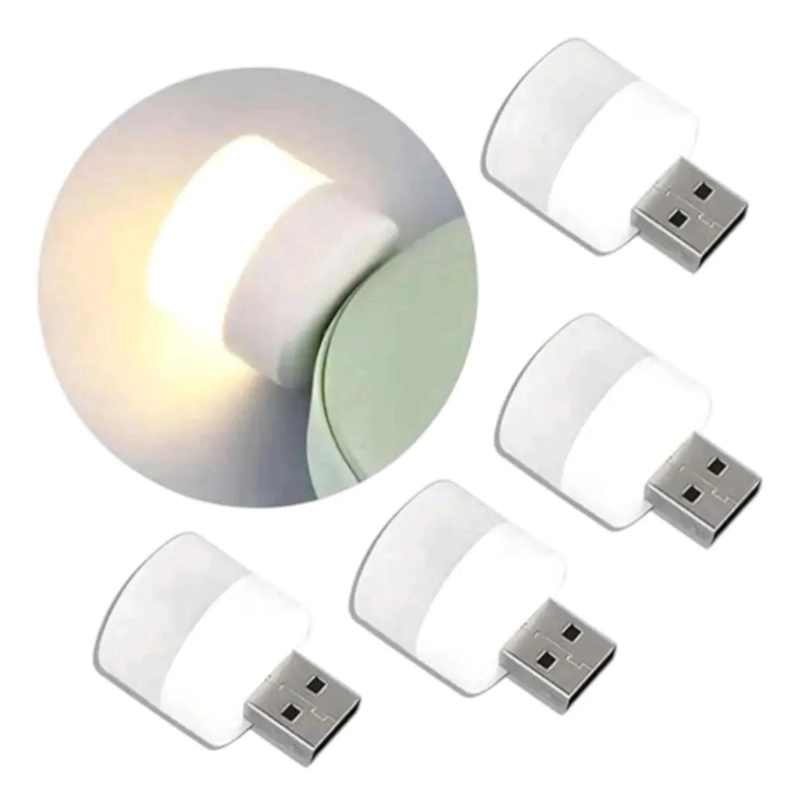 JUEGO DE 6 LAMPARAS USB MINIMALISTAS PARA ESTUDIO CON LUZ CALIDA - 1