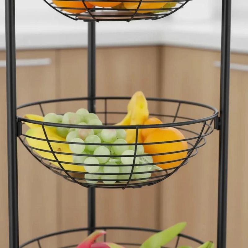 CARRO ORGANIZADOR MOVIL DE 75CM PARA COCINA Y ALMACENAMIENTO - 3