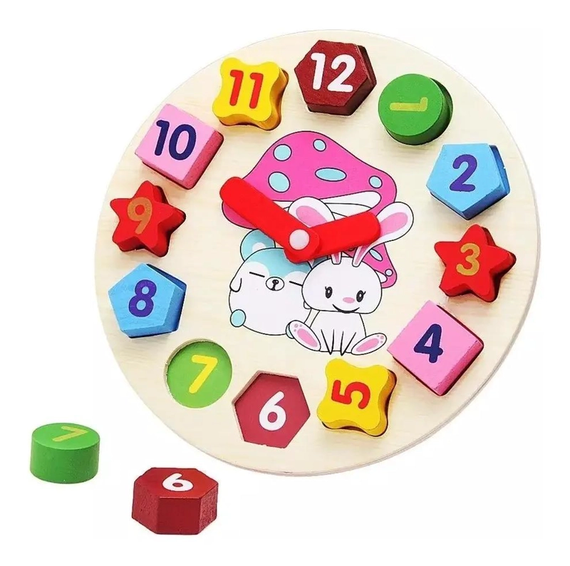 JUGUETES DIDACTICOS DE MADERA PARA BEBE S ESTIMULACION PACK 10 - 5