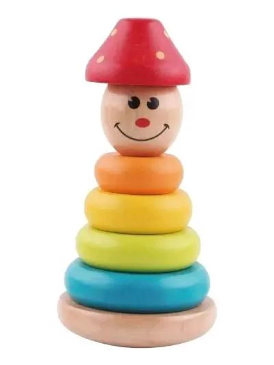 PACK DE 10 JUGUETES DIDACTICOS DE MADERA PARA BEBE S - 2