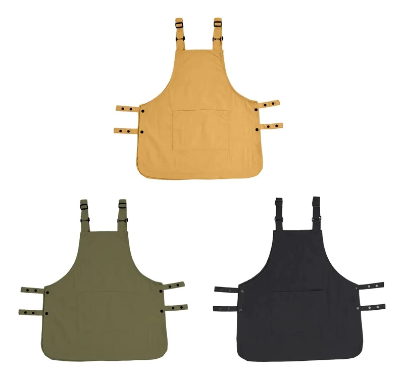 DELANTAL PECHERA IMPERMEABLE TIPO CHALECO PARA COCINA Y JARDINERIA - 2