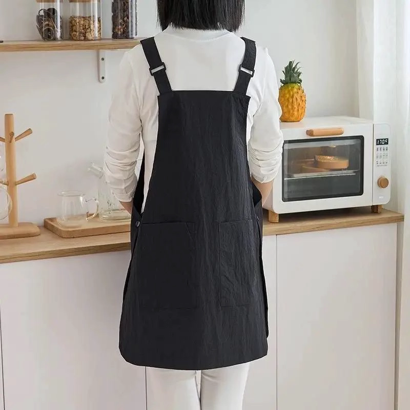 DELANTAL PECHERA IMPERMEABLE TIPO CHALECO PARA COCINA Y JARDINERIA - 3