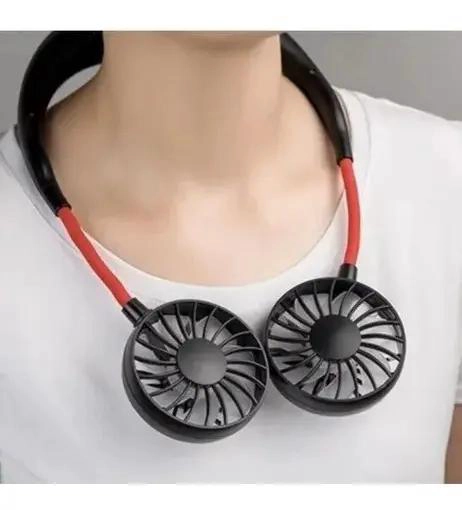 VENTILADOR PORTATIL DE CUELLO RECARGABLE CON 3 VELOCIDADES - 3