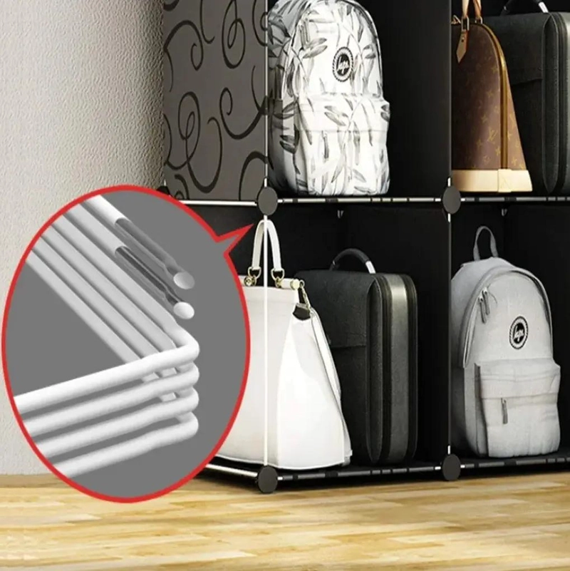 ARMARIO ORGANIZADOR ARMABLE DE 8 NIVELES PARA ROPA Y ACCESORIOS - 5