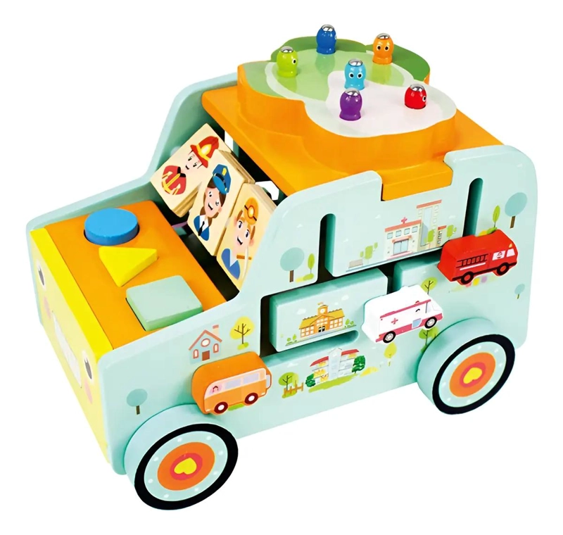 JUEGO EDUCATIVO DE CLASIFICACION Y ARRASTRE PARA NIÑOS - 1