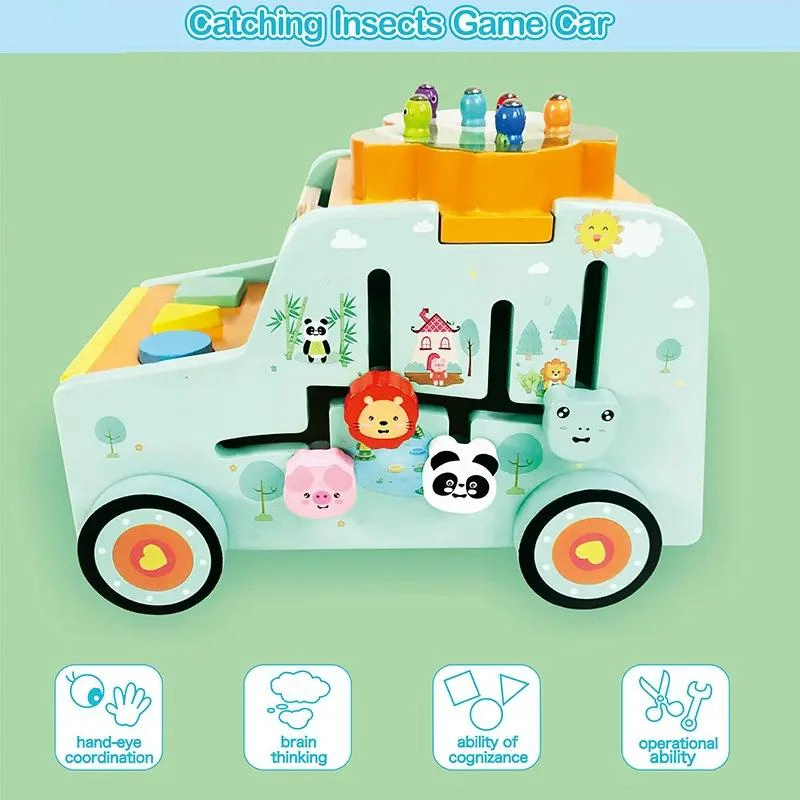 JUEGO EDUCATIVO DE CLASIFICACION Y ARRASTRE PARA NIÑOS - 3