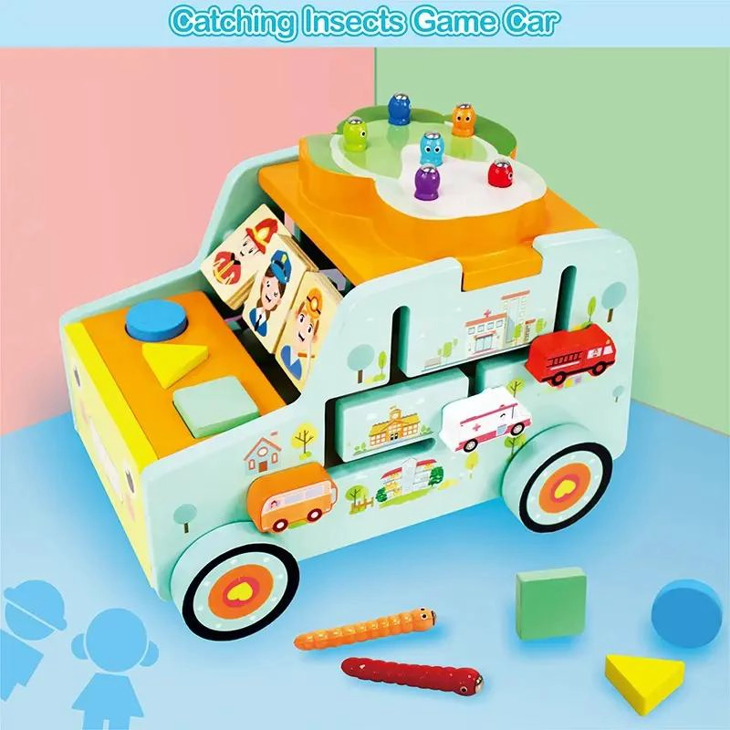 JUEGO EDUCATIVO DE CLASIFICACION Y ARRASTRE PARA NIÑOS - 4